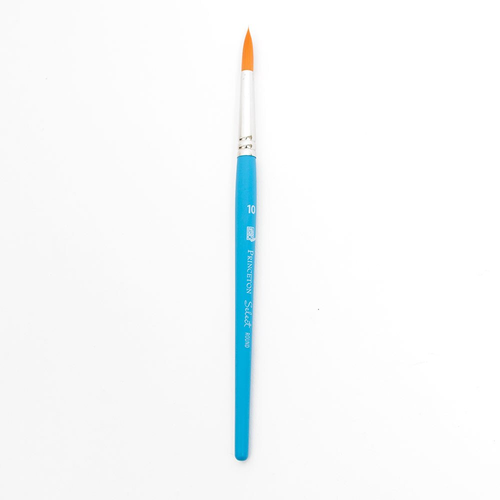 Princeton, Brush Round, Art & School, Select, Synthetic, Round, 10, 146100